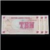Image 2 : Set of 3 consecutive 1972 Great Britain Military Payment 10 New Pence Note P# M45A Grades CU