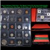 Image 1 : Huge Liifetime Collection - Too Many Coins To Auction Individually - This Lot is For One Page of 20 
