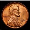 Image 2 : 1961-p Lincoln Cent 1c Grades GEM+ Unc RD