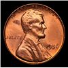 Image 2 : 1956-p Lincoln Cent 1c Grades Gem+ Unc RD