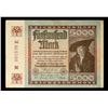Image 2 : 1922 Weimar germany 5,000 Mark Note P# 81C Grades vf+
