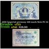Image 1 : 1908 Imperial germany 100 mark Note P# 34 Grades vf++