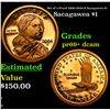 Image 1 : Proof Set of 5 Proof 2000-2004-S Sacagawea $1 Sacagawea Dollar $1 Grades GEM++ Proof Deep Cameo