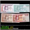Image 1 : 2014-2020 4 Pc Demonination Set Mongolia Banknotes, 10, 20, 50, 100 Tugriks, CU! Grades Brilliant Un