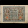 Image 2 : 1920 Germany Weimar Republic 100 Marks Post-WWI Hyperinflation Banknote P# 69b Grades vf+
