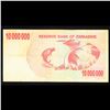 Image 2 : 2008 Zimbabawe 10 Million Dollar Note P# 55A Grades vf+