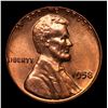 Image 2 : 1958-p Lincoln Cent 1c Grades GEM+ Unc RD