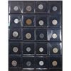 Image 2 : Huge Liifetime Collection - Too Many Coins To Auction Individually - This Lot is For One Page of 20 