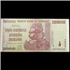 Image 2 : 2008 Zimbabwe 200 Million Dollar Notes P: 81B Grades vf+