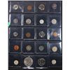 Image 2 : Huge Liifetime Collection - Too Many Coins To Auction Individually - This Lot is For One Page of 20 