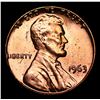Image 2 : 1963-p Lincoln Cent 1c Grades GEM+ Unc RD