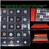 Image 1 : Huge Liifetime Collection - Too Many Coins To Auction Individually - This Lot is For One Page of 20 