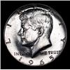 Image 2 : Proof 1965 SMS Kennedy Half Dollar 50c Grades GEM Proof