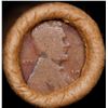 Image 2 : Mixed small cents 1c orig shotgun roll, 1917-d Wheat Cent, 1891 Indian Cent other end, Brinks Wrappe