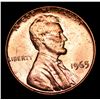 Image 2 : 1965-p Lincoln Cent 1c Grades Gem+ Unc RD