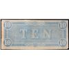 Image 3 : 1864 $10 Confederate Note, T68 Grades Choice AU