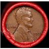 Image 2 : Mixed small cents 1c orig shotgun roll, 1929-p Lincoln Cent, 1938-p Lincoln Cent other end, Coca-Col