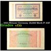 1923 Weiamr Germany 20,000 Mark P: 85F Grades vf++
