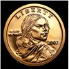 Image 6 : Proof Set of 5 Proof 2000-2004-S Sacagawea $1 Sacagawea Dollar $1 Grades GEM++ Proof Deep Cameo
