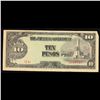 Image 2 : 1942 Philippines Under Japanese (JIM) Occupation 10 Pesos Note P# 111A Grades vf+