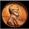 Image 2 : 1957-d Lincoln Cent 1c Grades GEM+ Unc RD