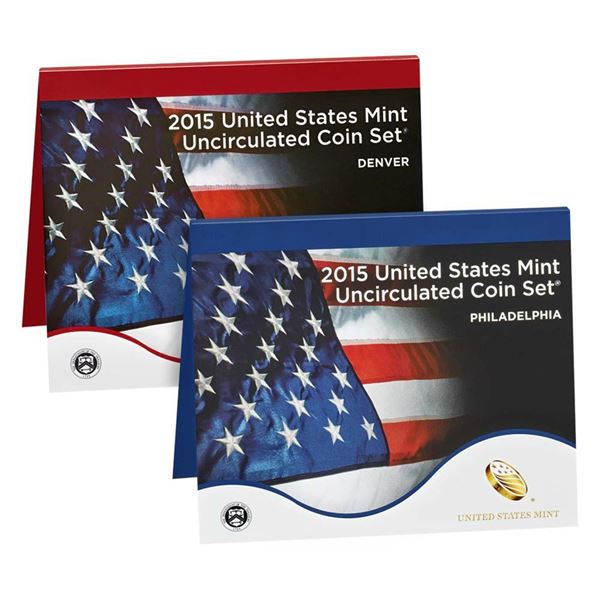 2015 United States Mint Set, 28 Coins Inside!