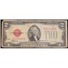 Image 2 : 1928F $2 Red Seal United States Note Grades vf+