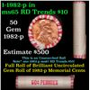 Image 1 : Shotgun Lincoln 1c roll, 1982-p 50 pcs Vintage Wrapper.