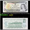 1969-1975 Canada 1 Dollar Banknote P# 85c, Sig. Crow & Bouey Grades Select CU