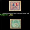 1944 France 2 Franc Allied Liberation Note P# 114B Grades vf+