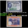 1925 Spain 100 Pesetas Banknote P# 69c Grades Choice AU/BU Slider