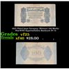 1922 Third Issue Germany (Weimar) 100 Marks Post-WWI Hyperinflation Banknote P# 75 Grades vf+