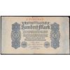 Image 2 : 1922 Third Issue Germany (Weimar) 100 Marks Post-WWI Hyperinflation Banknote P# 75 Grades vf+