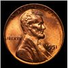 Image 2 : 1951-d Lincoln Cent 1c Grades GEM+ Unc RD