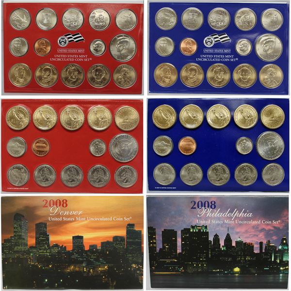 2008 United States Mint Set 28 Coins Inside!