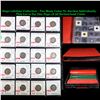 Image 1 : Huge Liifetime Collection - Too Many Coins To Auction Individually - This Lot is For One Page of 20 