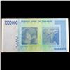 Image 3 : 2008 Zimbabwe 1 Million Dollar Notes P: 77 Grades Choice AU/BU Slider