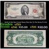 Image 1 : 1953C $2 Red Seal United States Note Key To The Series Fr-1512 Grades vf+