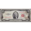 Image 2 : 1953C $2 Red Seal United States Note Key To The Series Fr-1512 Grades vf+