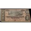 Image 2 : 1864 $10 Confederate Note, T68 Grades xf+