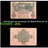 1910 Imperial germany 50 Mark Note P# 41 Grades vf+