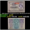 1919 Austria 10,000 Kronen Banknote P# 65 Grades Choice AU/BU Slider