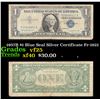 1957B $1 Blue Seal Silver Certificate Fr-1621 Grades vf+