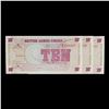 Image 2 : Set of 3 consecutive 1972 Great Britain Military Payment 10 New Pence Note P# M45A Grades CU