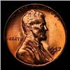 Image 2 : 1957-d Lincoln Cent 1c Grades GEM+ Unc RD