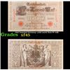 1910 Imperial Germany 1,000 mark Note P# 44B Grades xf+