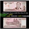 2009 Upper Korea 5,000 Won Note P# 66s Grades Gem CU