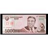 Image 2 : 2009 Upper Korea 5,000 Won Note P# 66s Grades Gem CU