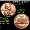 1960-p lg date Lincoln Cent 1c Grades GEM++ Unc RD