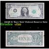1963B $1 'Barr Note' Federal Reserve Note Grades vf, very fine